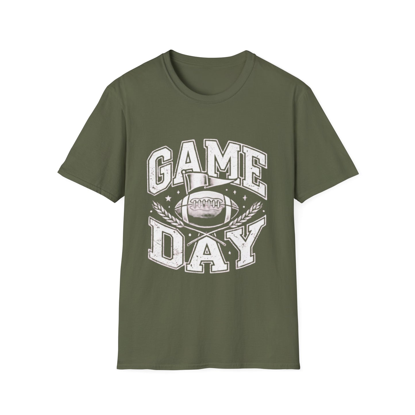 Game Day T-Shirt — Vintage Football 'Game Day' Graphic Tee