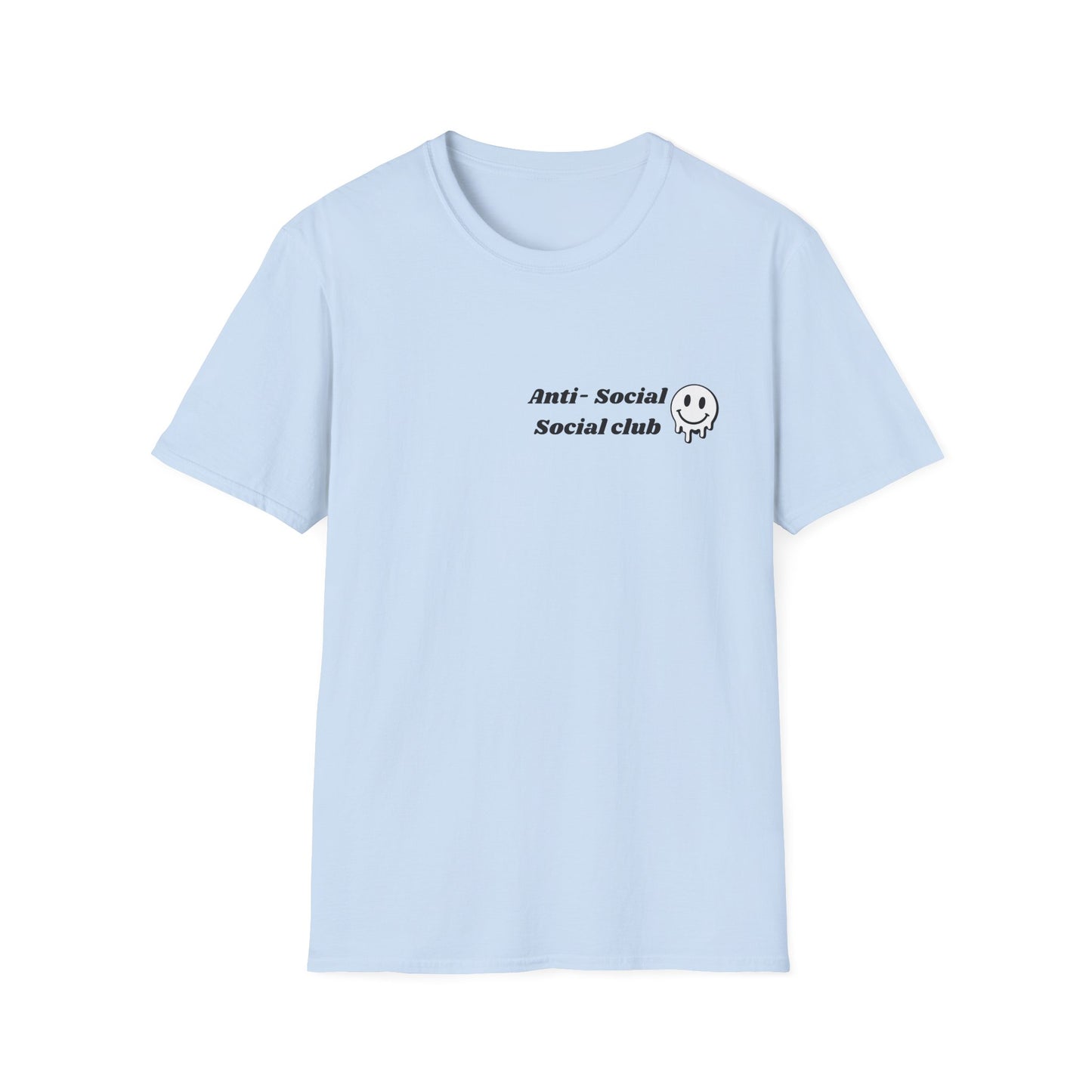 Anti-Social Social Club T‑Shirt — Minimal Drip Logo Tee