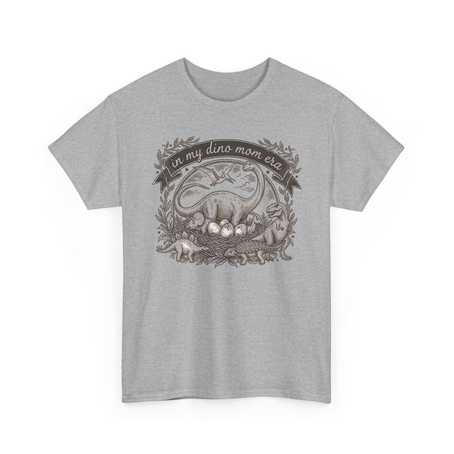 Dinosaur Mama Tee — “In My Dino Mom Era” Graphic T-Shirt