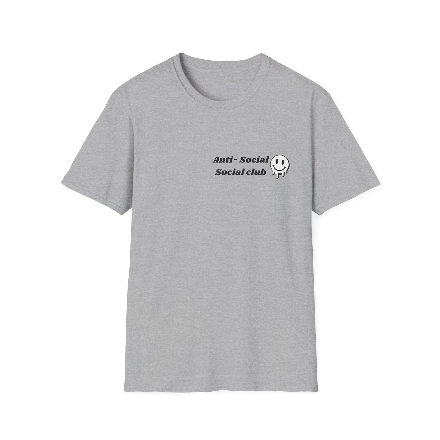 Anti-Social Social Club T‑Shirt — Minimal Drip Logo Tee