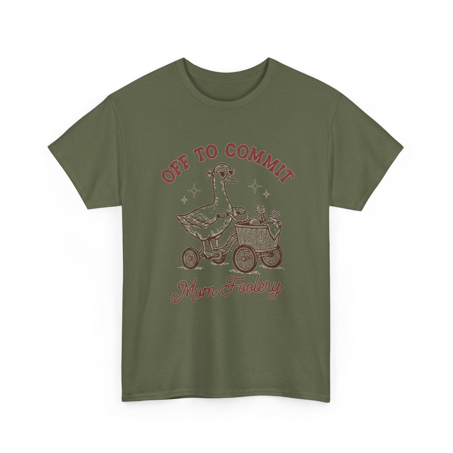 Off To Commit Mom Foolery T-Shirt — Funny Mom Humor Tee