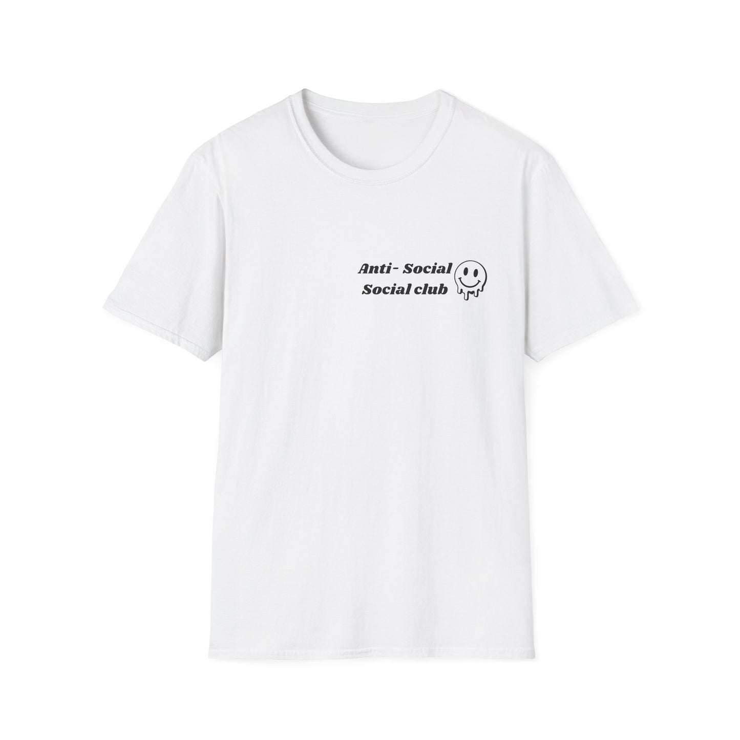 Anti-Social Social Club T‑Shirt — Minimal Drip Logo Tee