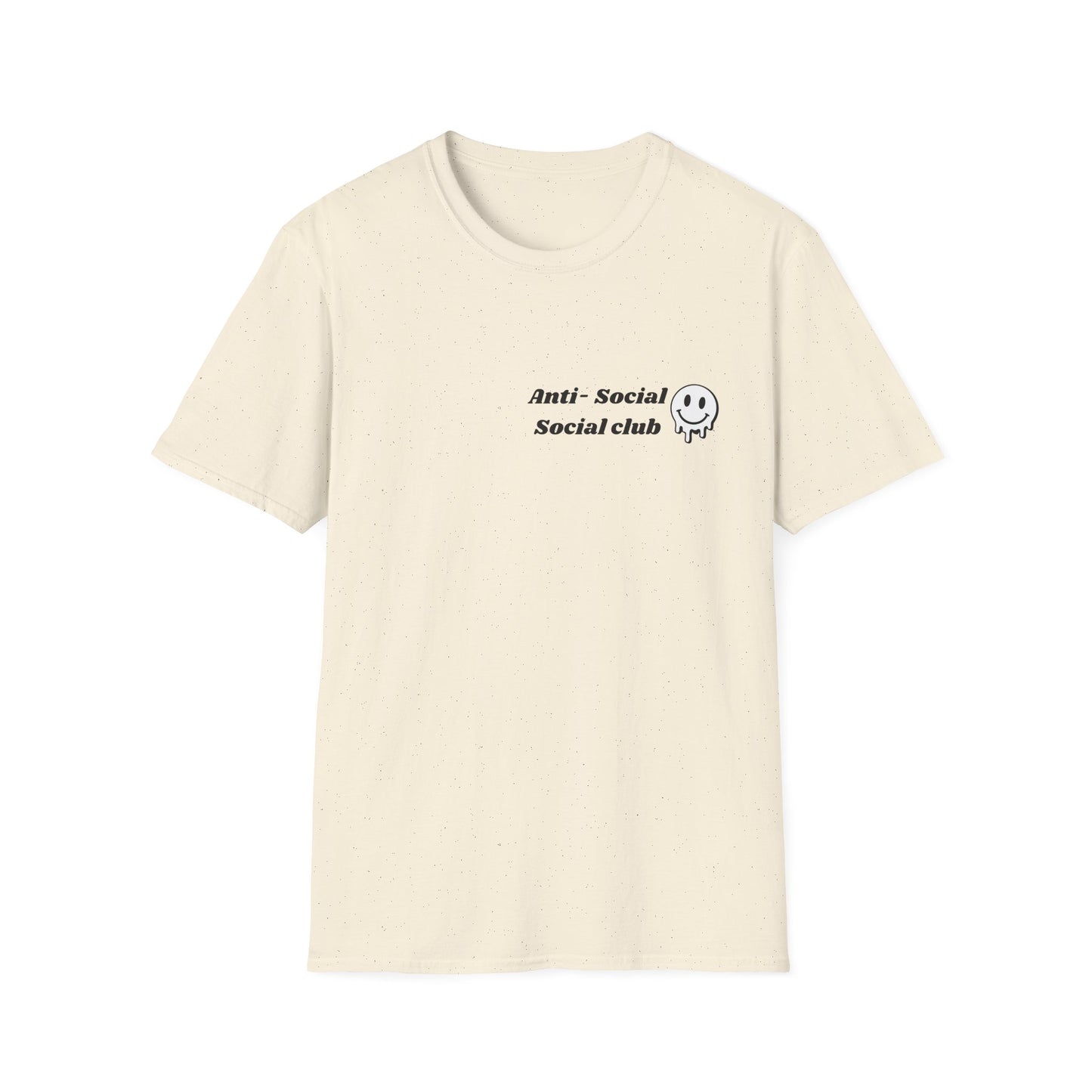 Anti-Social Social Club T‑Shirt — Minimal Drip Logo Tee