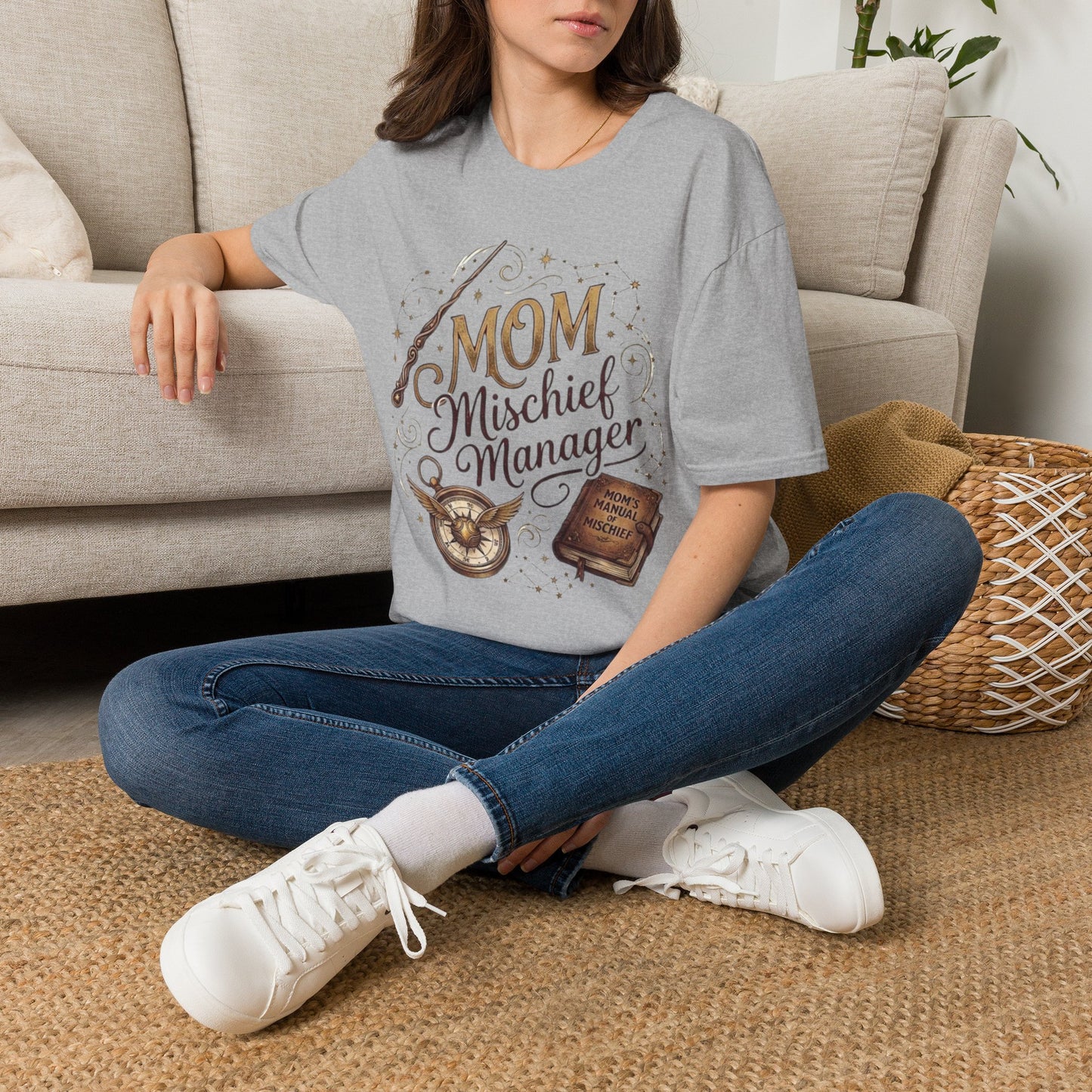 Mom Mischief Manager T-Shirt — Funny Magical Mom Tee