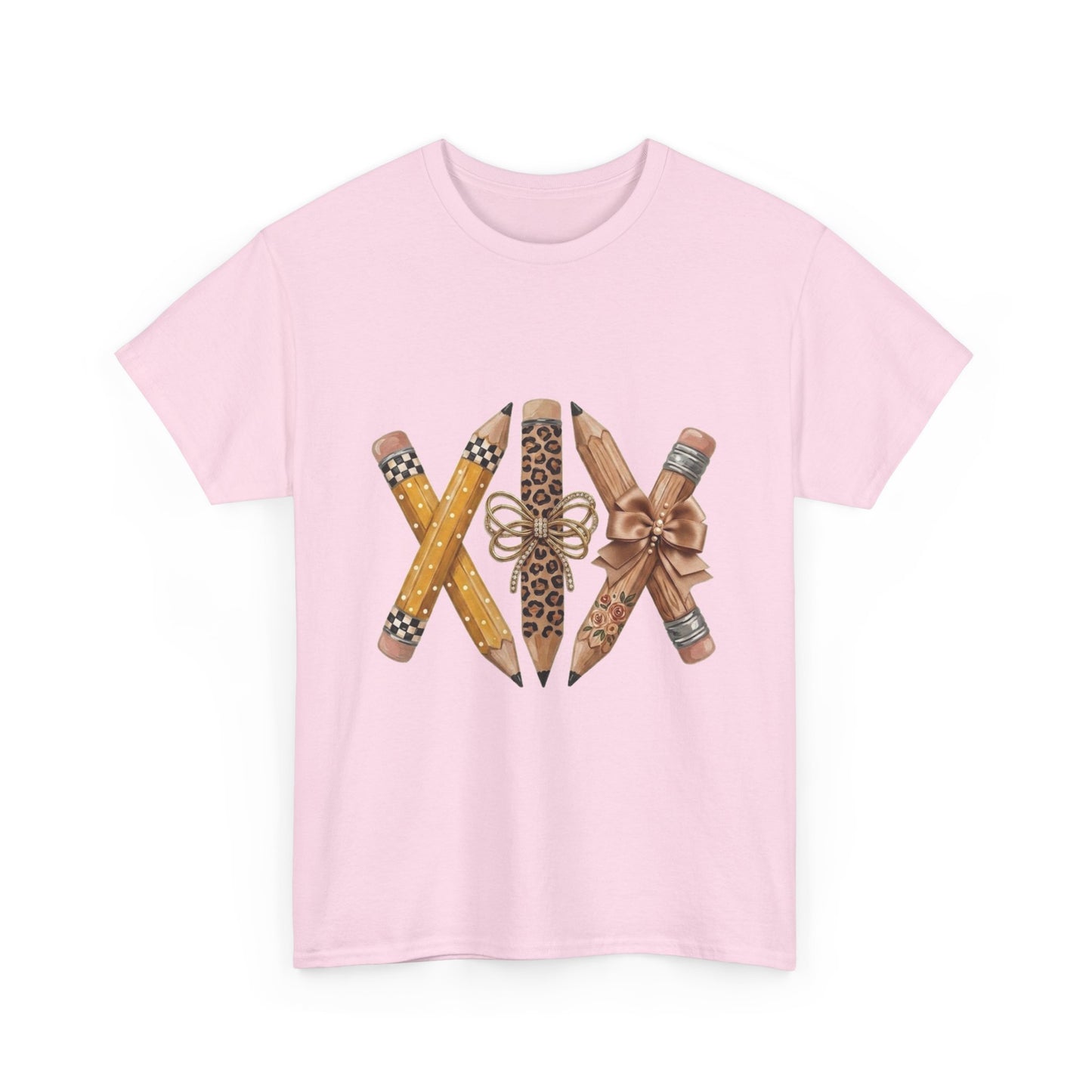 XXV Pencils Graphic Tee — Retro Pencil Art T-Shirt