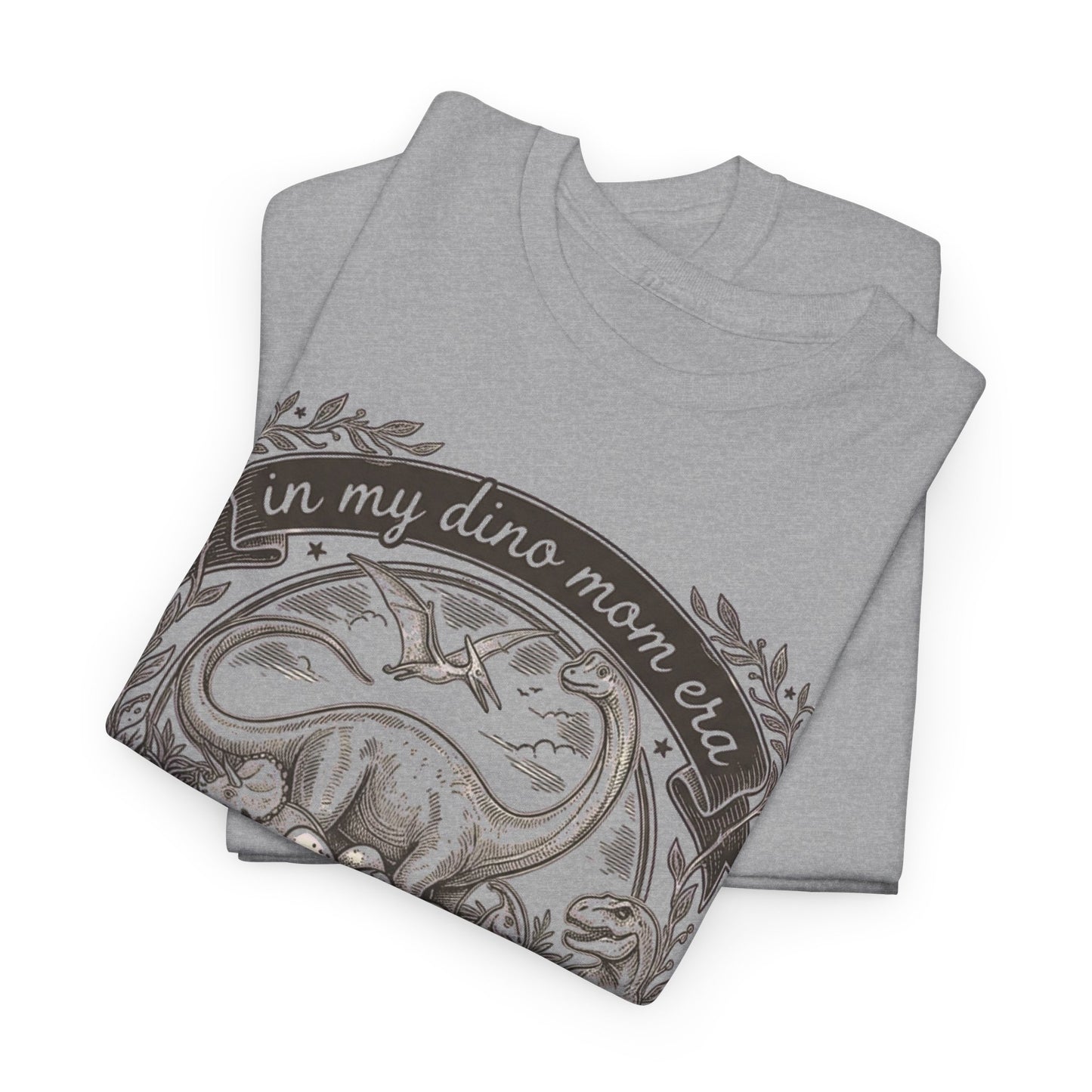 Dinosaur Mama Tee — “In My Dino Mom Era” Graphic T-Shirt