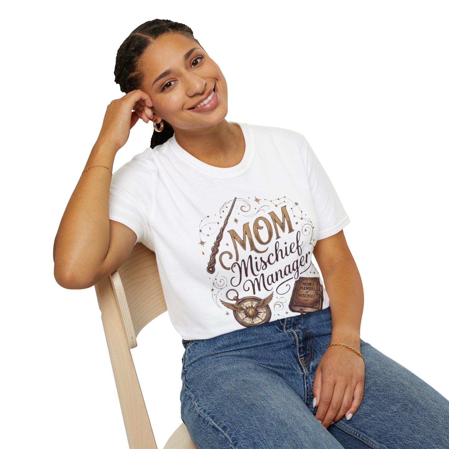 Mom Mischief Manager T-Shirt — Funny Magical Mom Tee