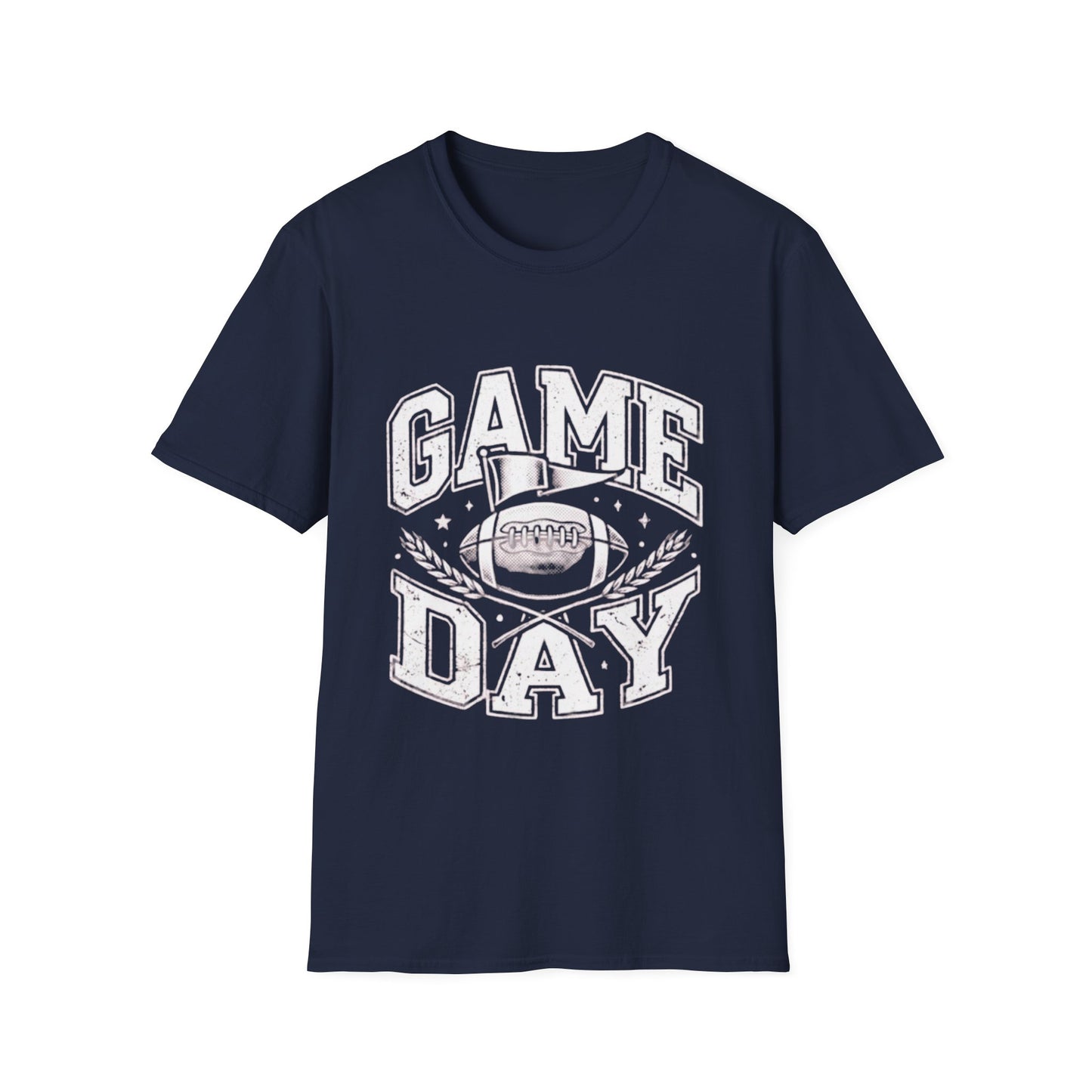 Game Day T-Shirt — Vintage Football 'Game Day' Graphic Tee