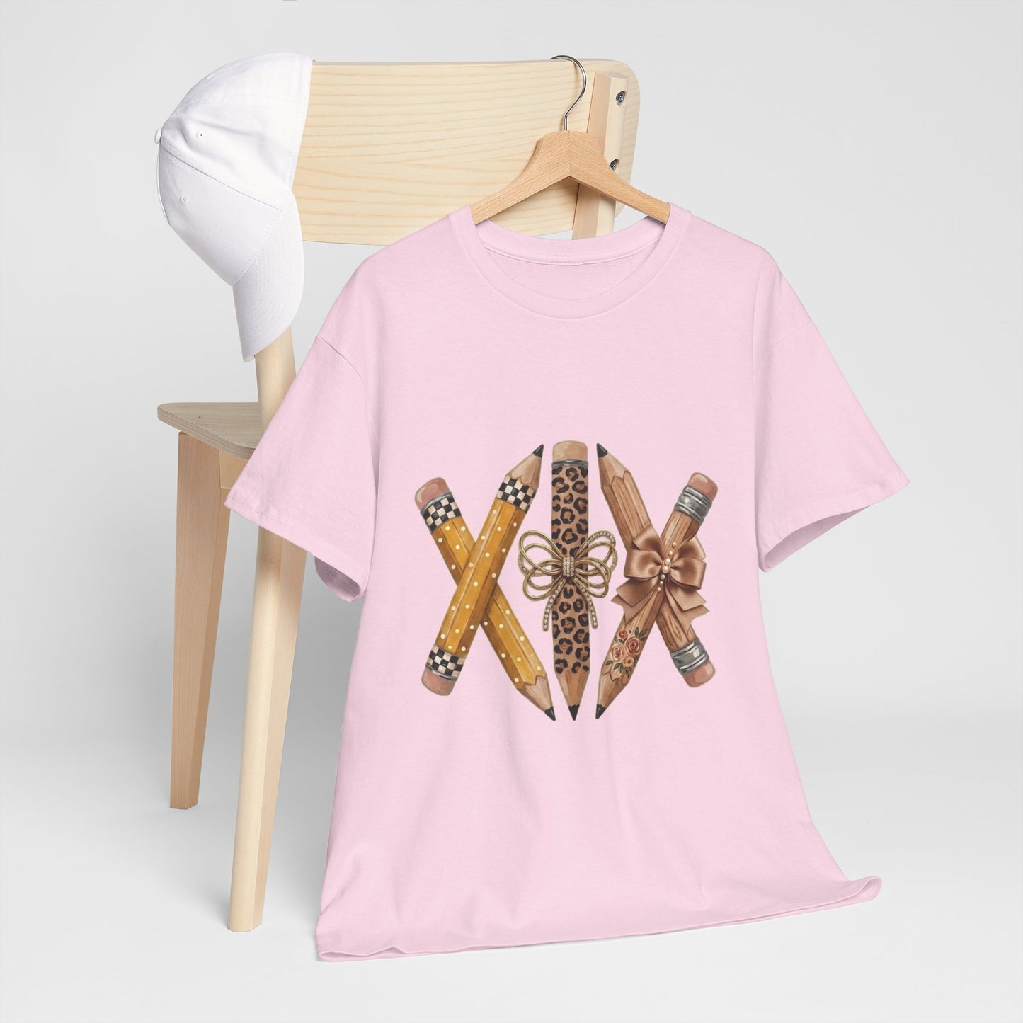 XXV Pencils Graphic Tee — Retro Pencil Art T-Shirt