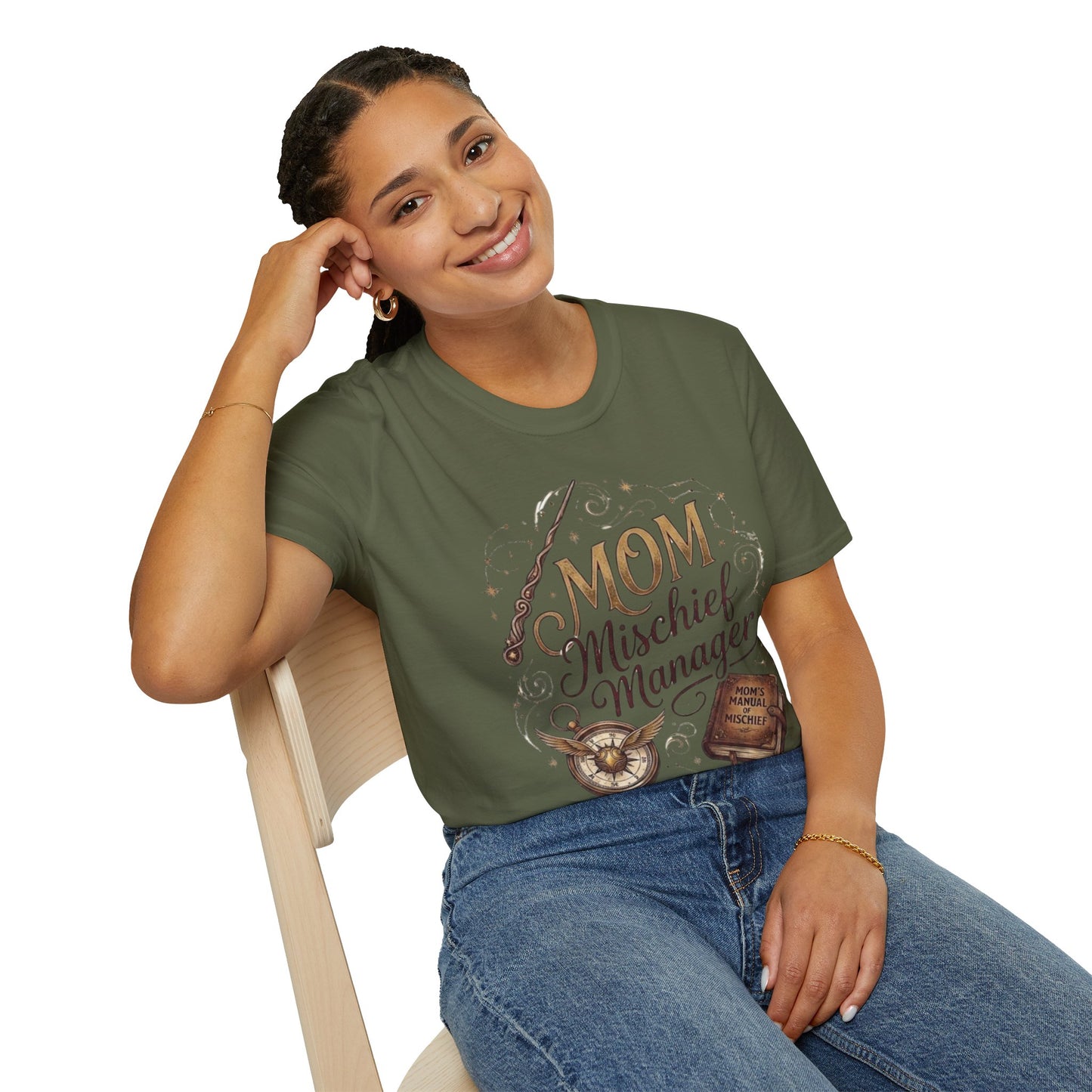 Mom Mischief Manager T-Shirt — Funny Magical Mom Tee