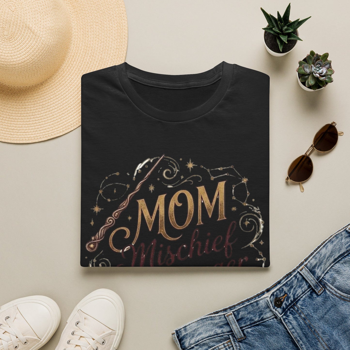 Mom Mischief Manager T-Shirt — Funny Magical Mom Tee