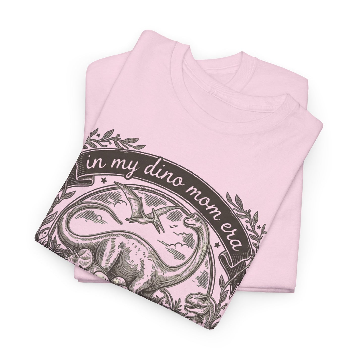 Dinosaur Mama Tee — “In My Dino Mom Era” Graphic T-Shirt