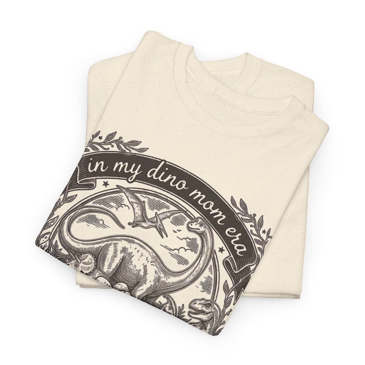 Dinosaur Mama Tee — “In My Dino Mom Era” Graphic T-Shirt