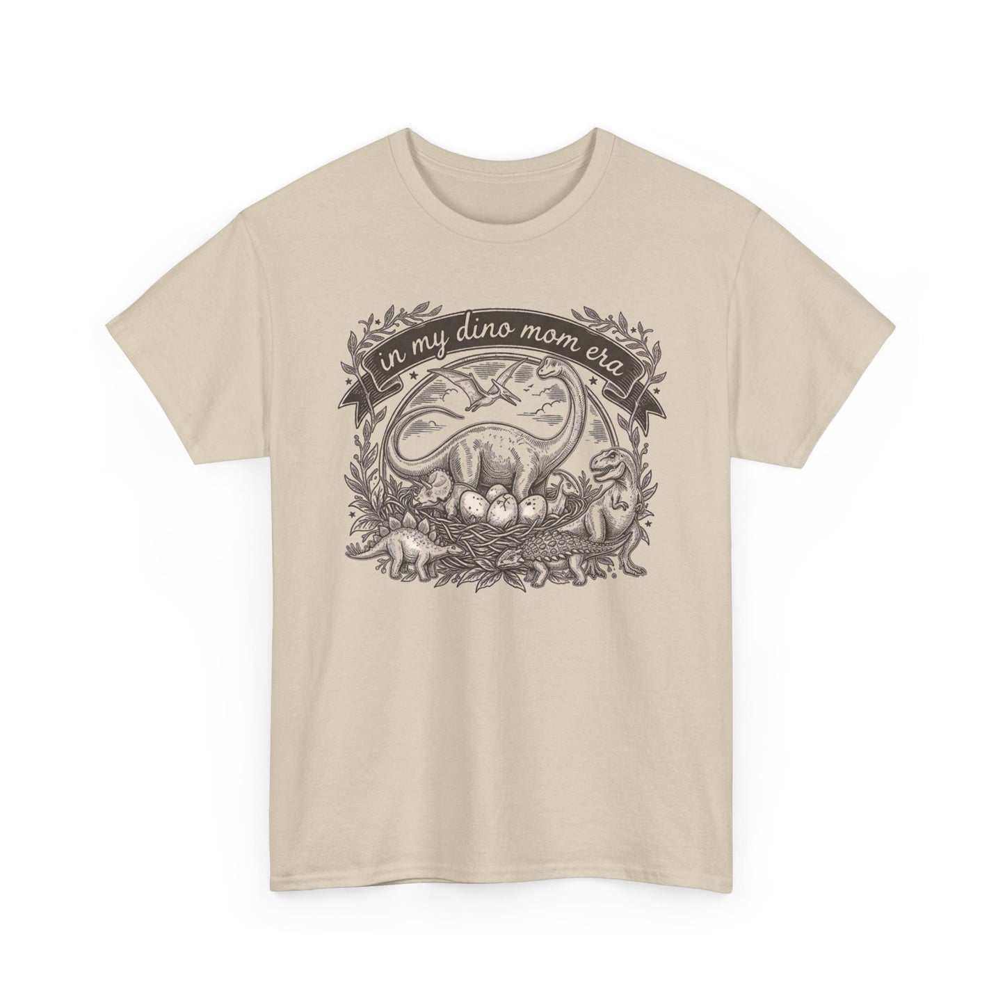 Dinosaur Mama Tee — “In My Dino Mom Era” Graphic T-Shirt