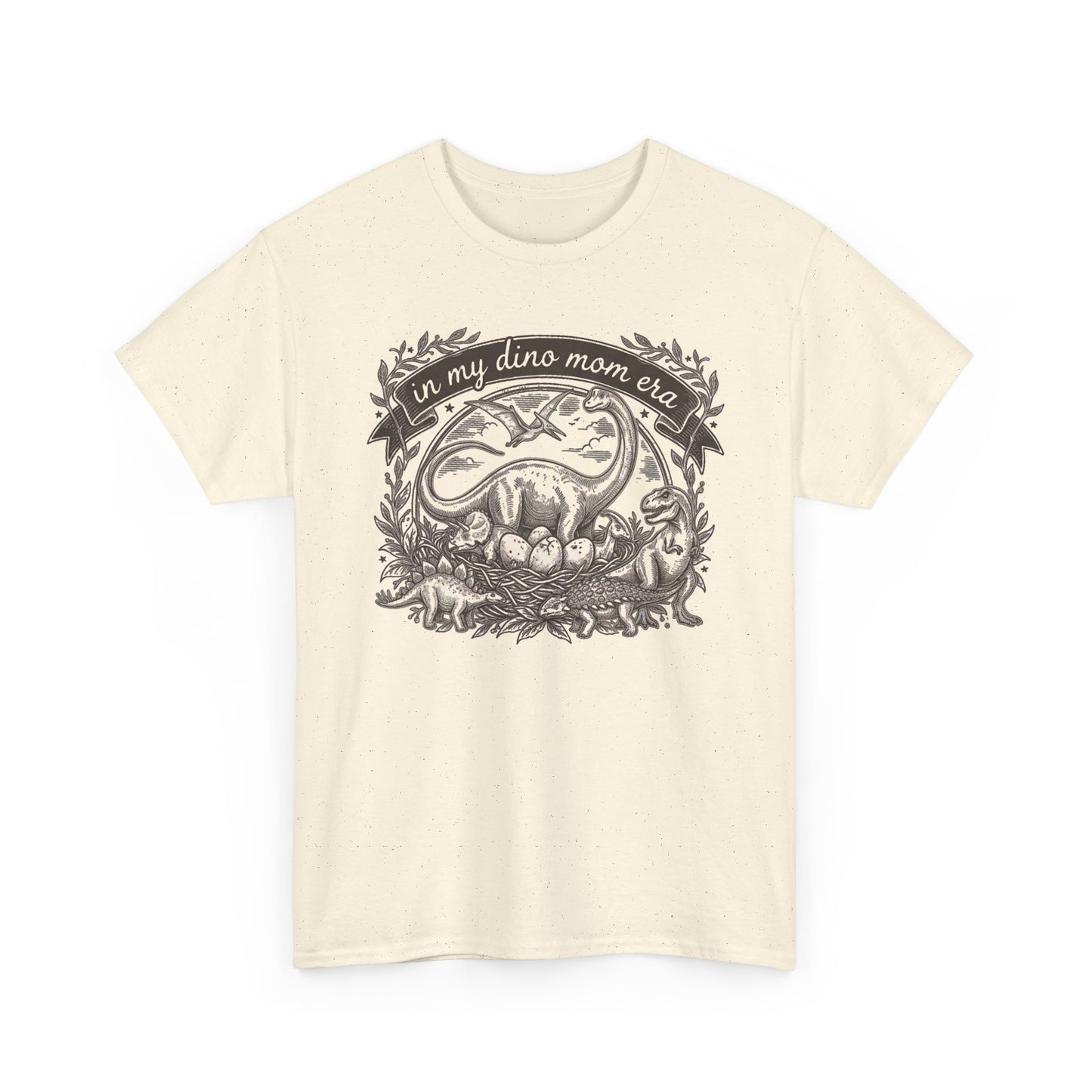 Dinosaur Mama Tee — “In My Dino Mom Era” Graphic T-Shirt
