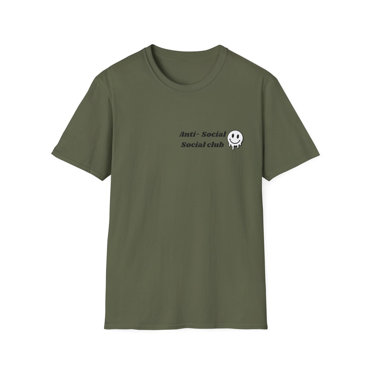 Anti-Social Social Club T‑Shirt — Minimal Drip Logo Tee