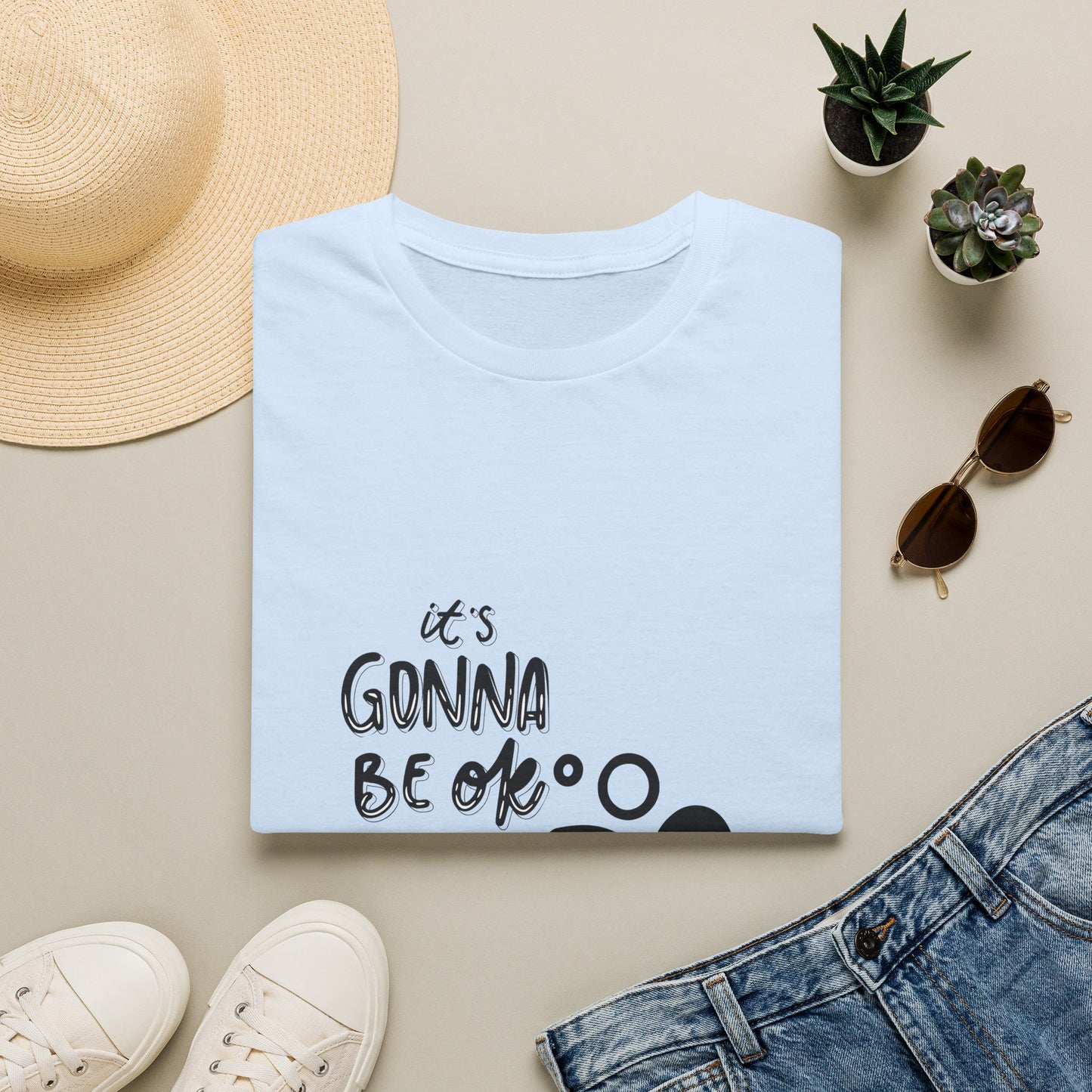 It's Gonna Be OK Dude T-Shirt — Casual Positive Message Tee