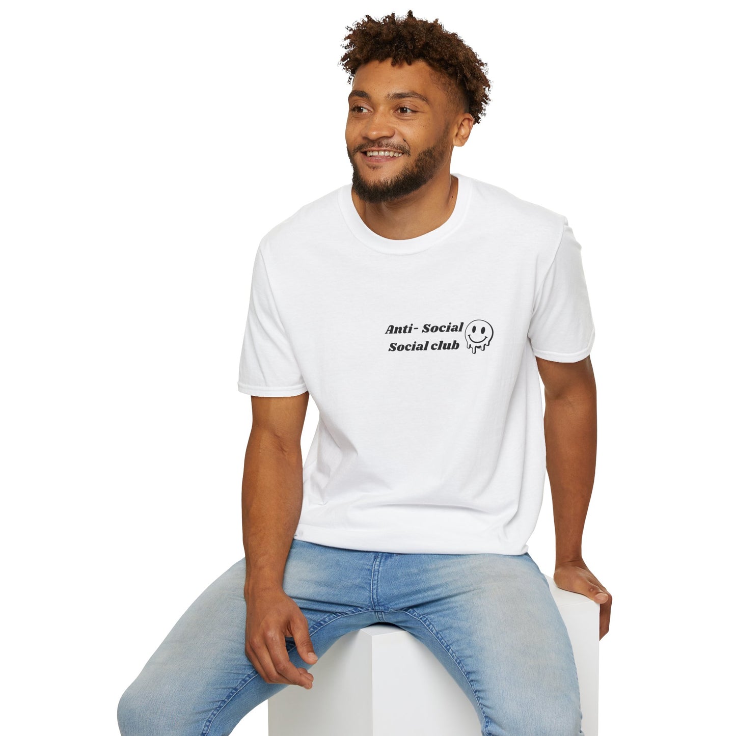Anti-Social Social Club T‑Shirt — Minimal Drip Logo Tee
