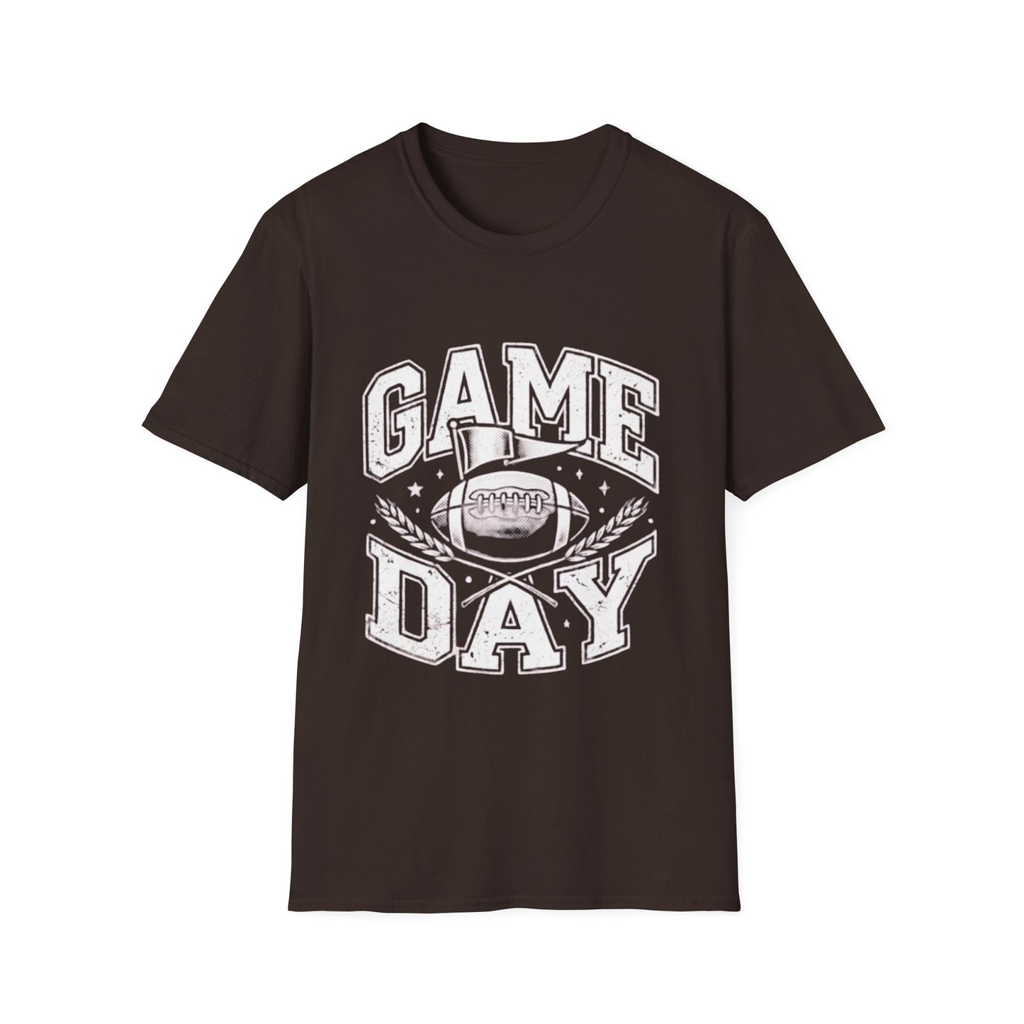 Game Day T-Shirt — Vintage Football 'Game Day' Graphic Tee