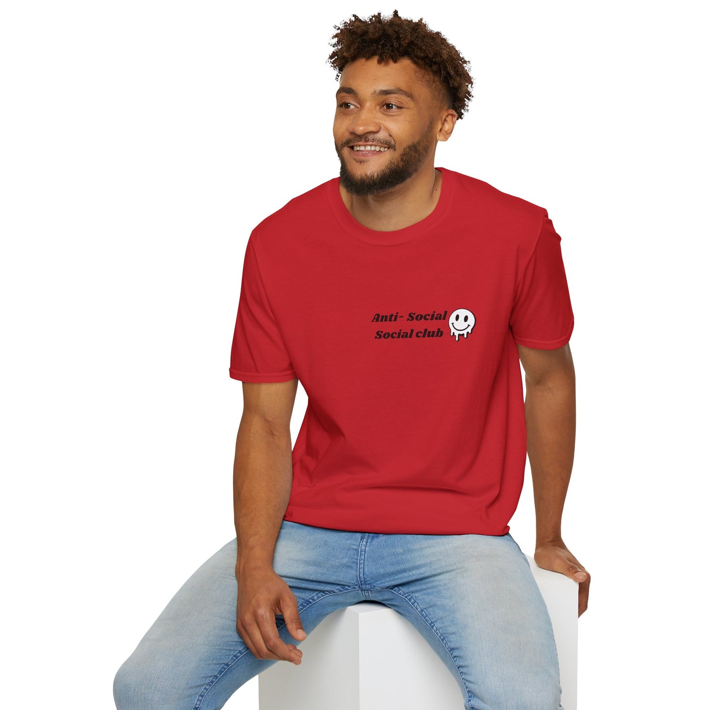 Anti-Social Social Club T‑Shirt — Minimal Drip Logo Tee