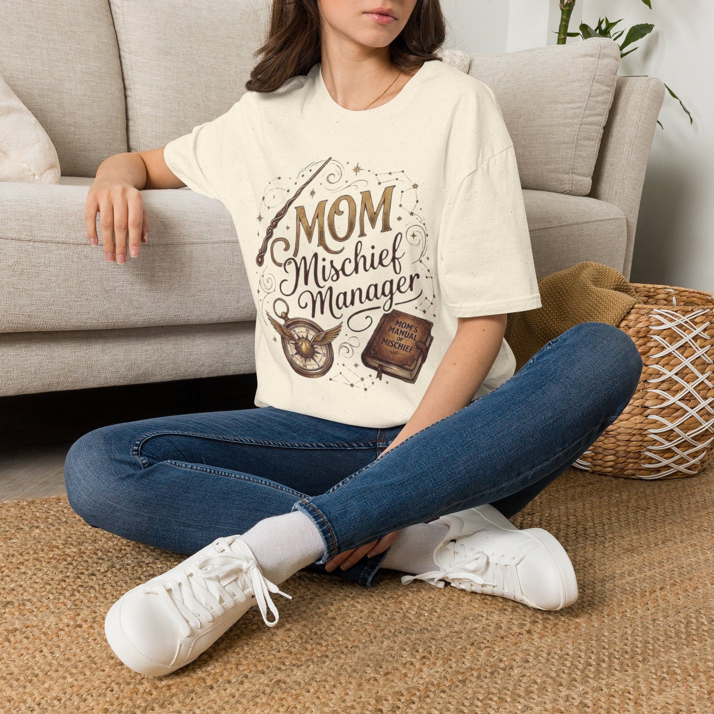 Mom Mischief Manager T-Shirt — Funny Magical Mom Tee