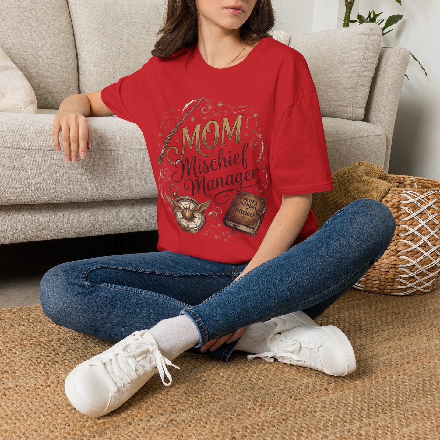 Mom Mischief Manager T-Shirt — Funny Magical Mom Tee