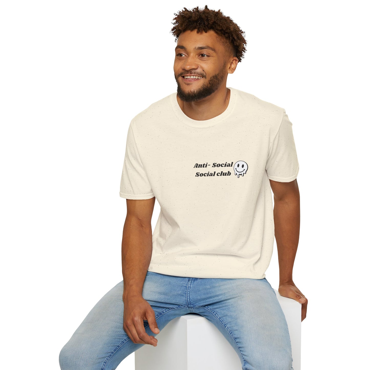 Anti-Social Social Club T‑Shirt — Minimal Drip Logo Tee