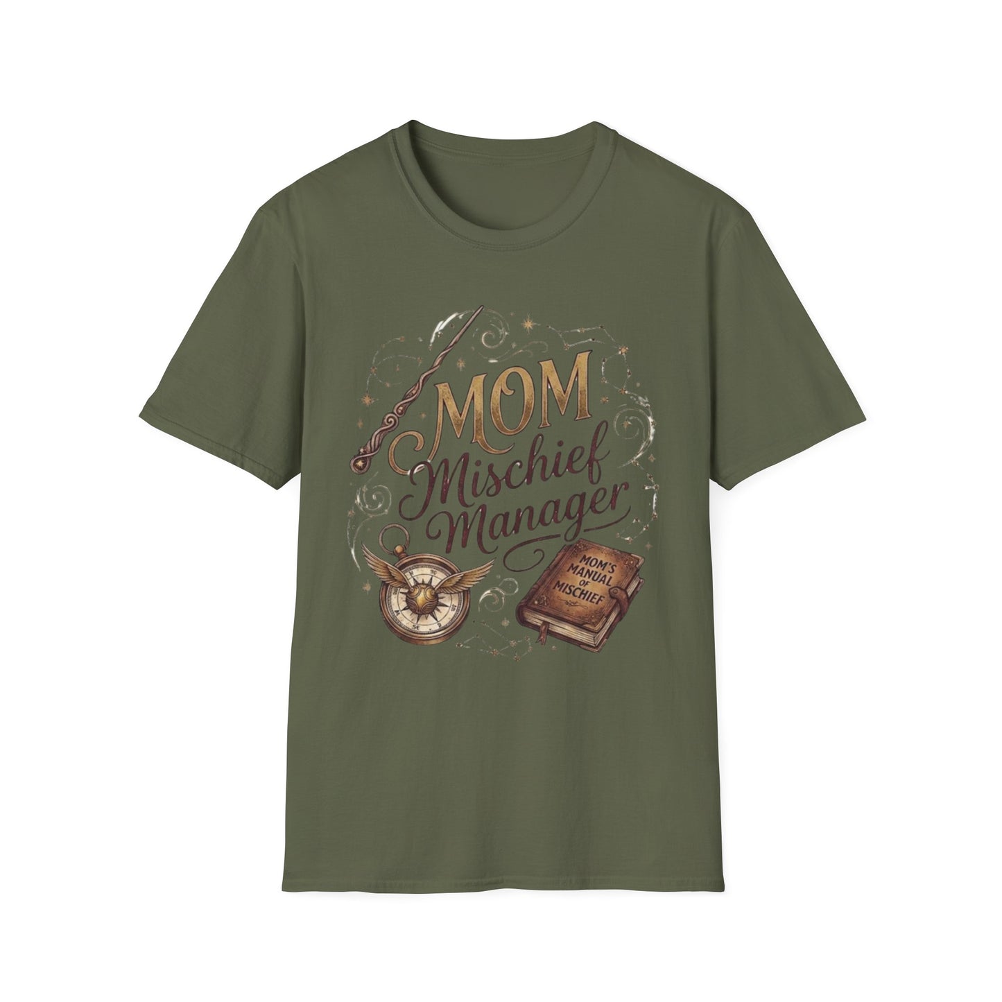 Mom Mischief Manager T-Shirt — Funny Magical Mom Tee