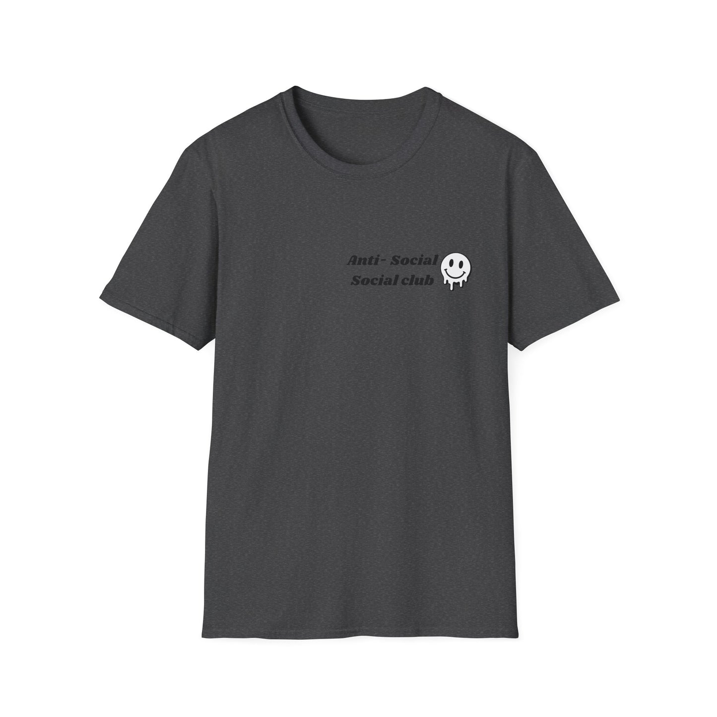 Anti-Social Social Club T‑Shirt — Minimal Drip Logo Tee