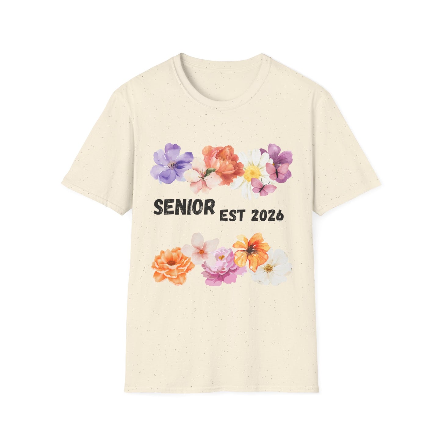 Senior Est. 2026 Floral T-Shirt