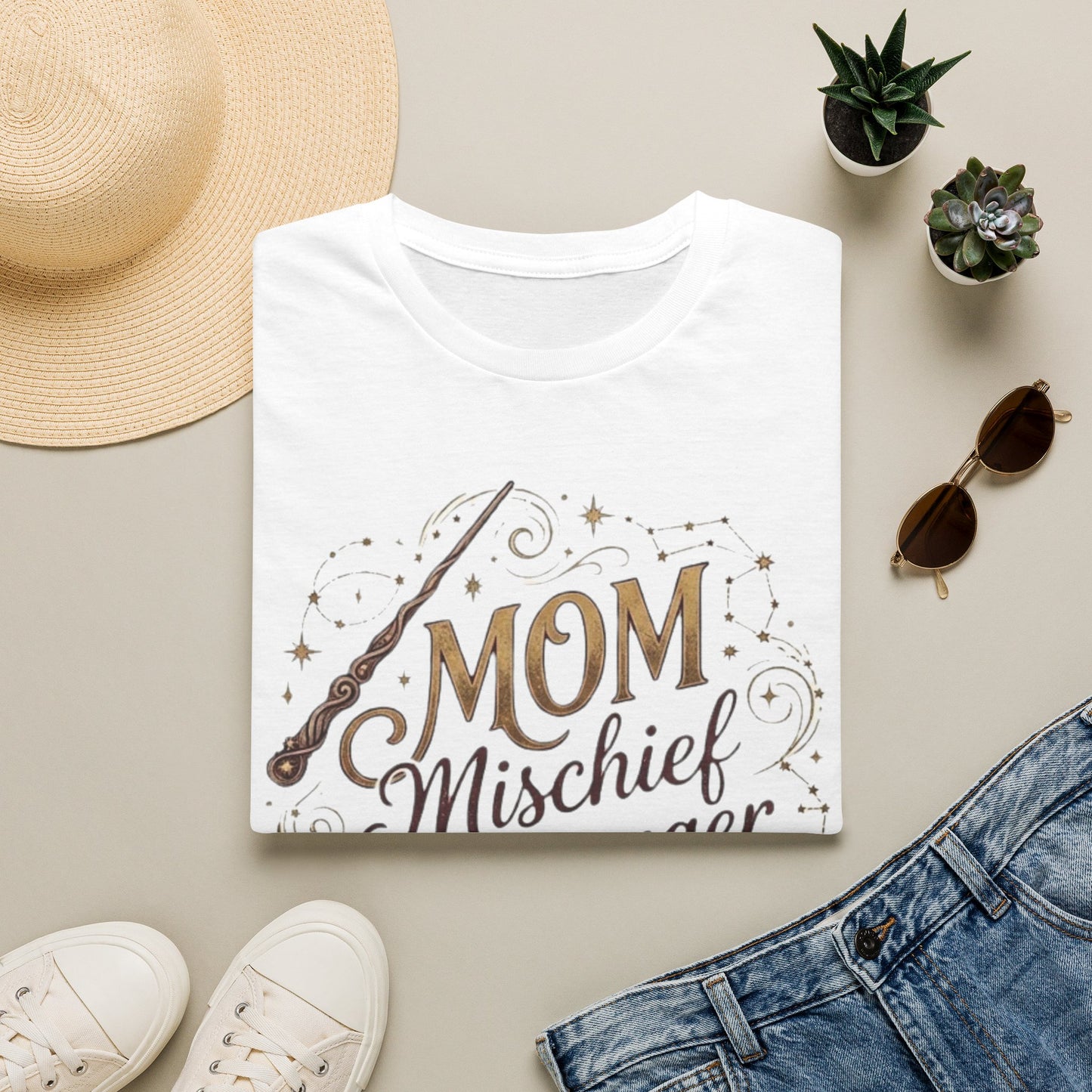 Mom Mischief Manager T-Shirt — Funny Magical Mom Tee