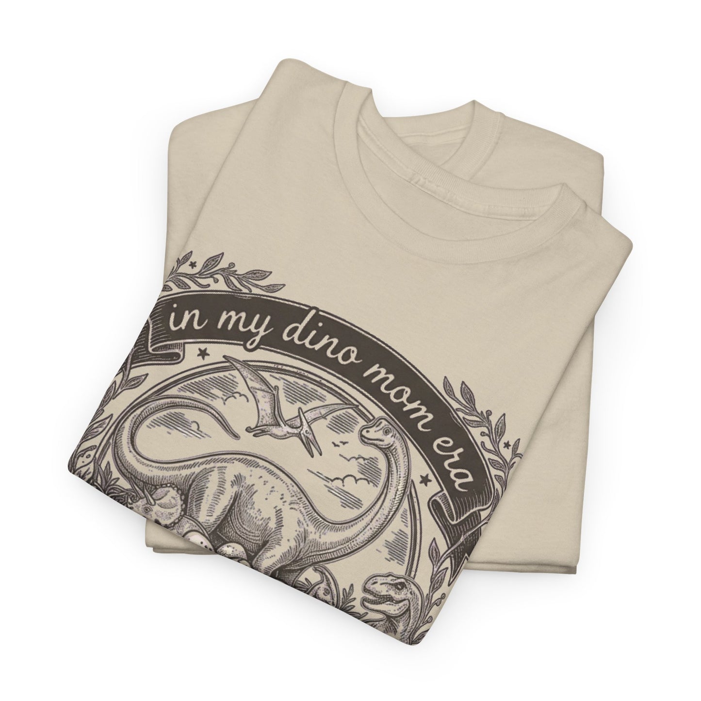 Dinosaur Mama Tee — “In My Dino Mom Era” Graphic T-Shirt