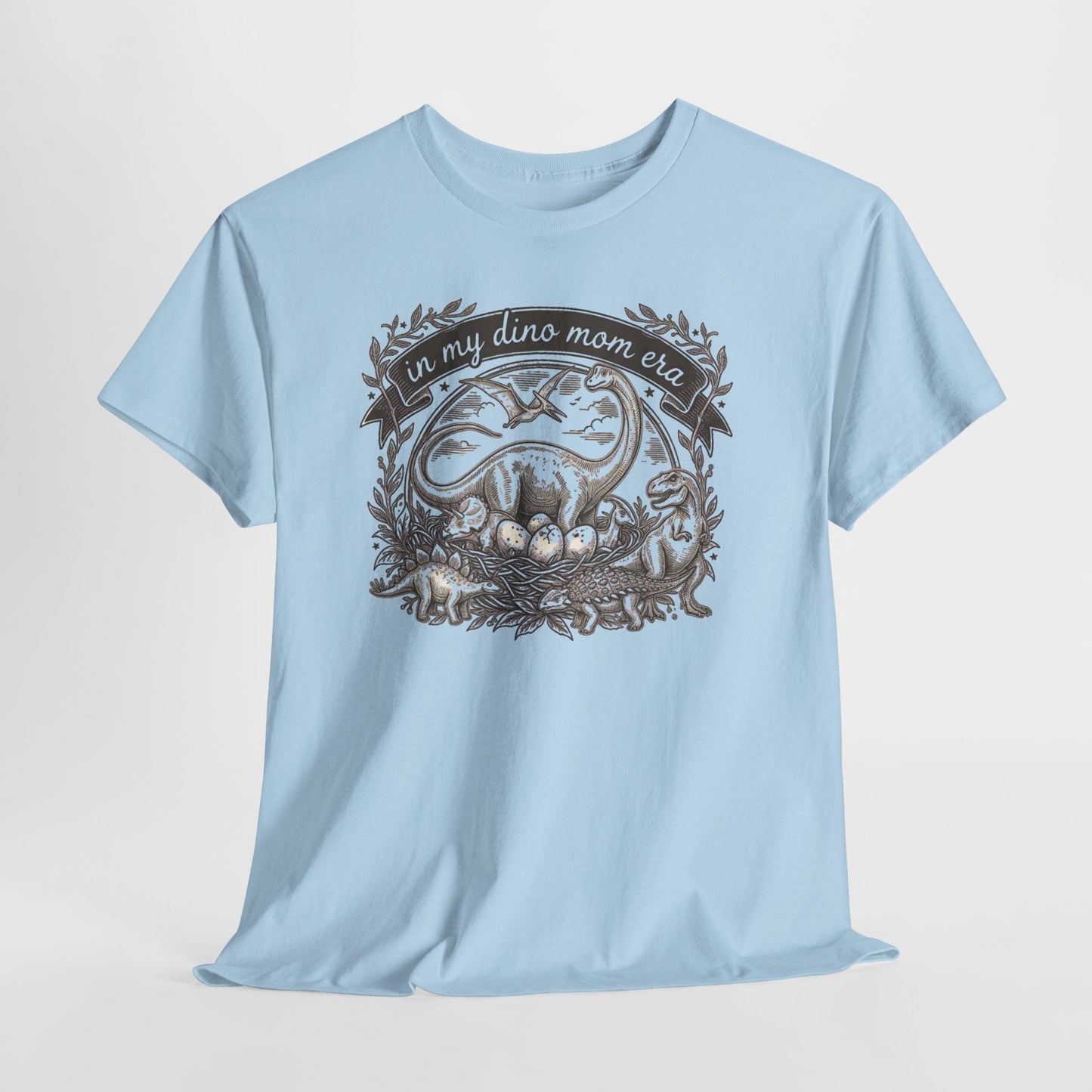 Dinosaur Mama Tee — “In My Dino Mom Era” Graphic T-Shirt