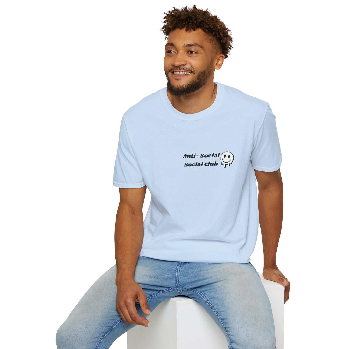 Anti-Social Social Club T‑Shirt — Minimal Drip Logo Tee