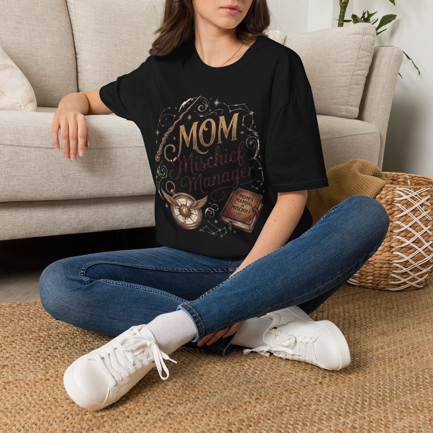 Mom Mischief Manager T-Shirt — Funny Magical Mom Tee