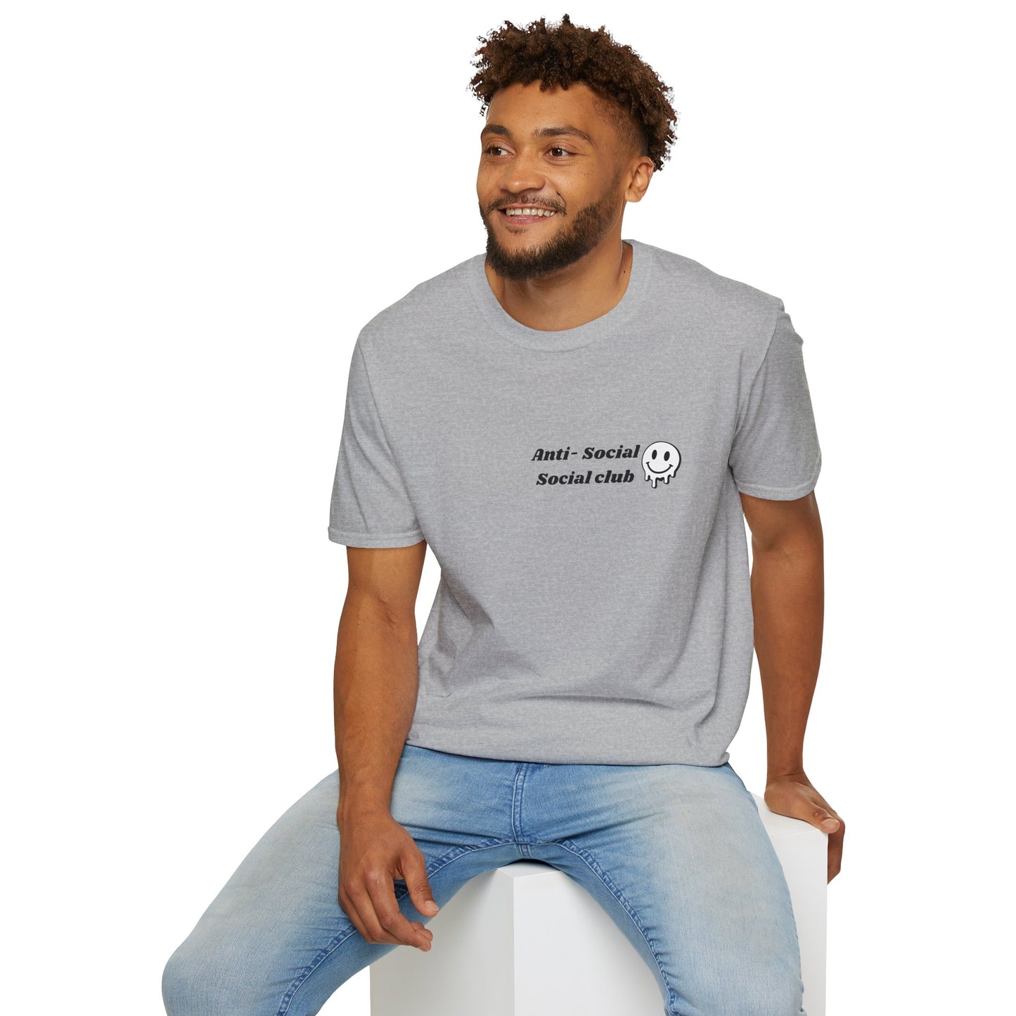 Anti-Social Social Club T‑Shirt — Minimal Drip Logo Tee