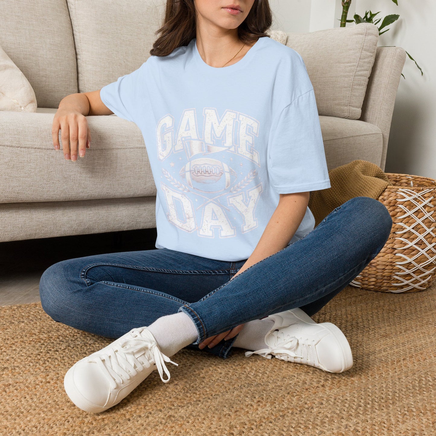 Game Day T-Shirt — Vintage Football 'Game Day' Graphic Tee