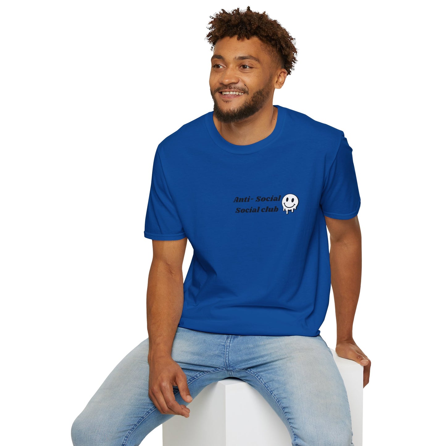 Anti-Social Social Club T‑Shirt — Minimal Drip Logo Tee