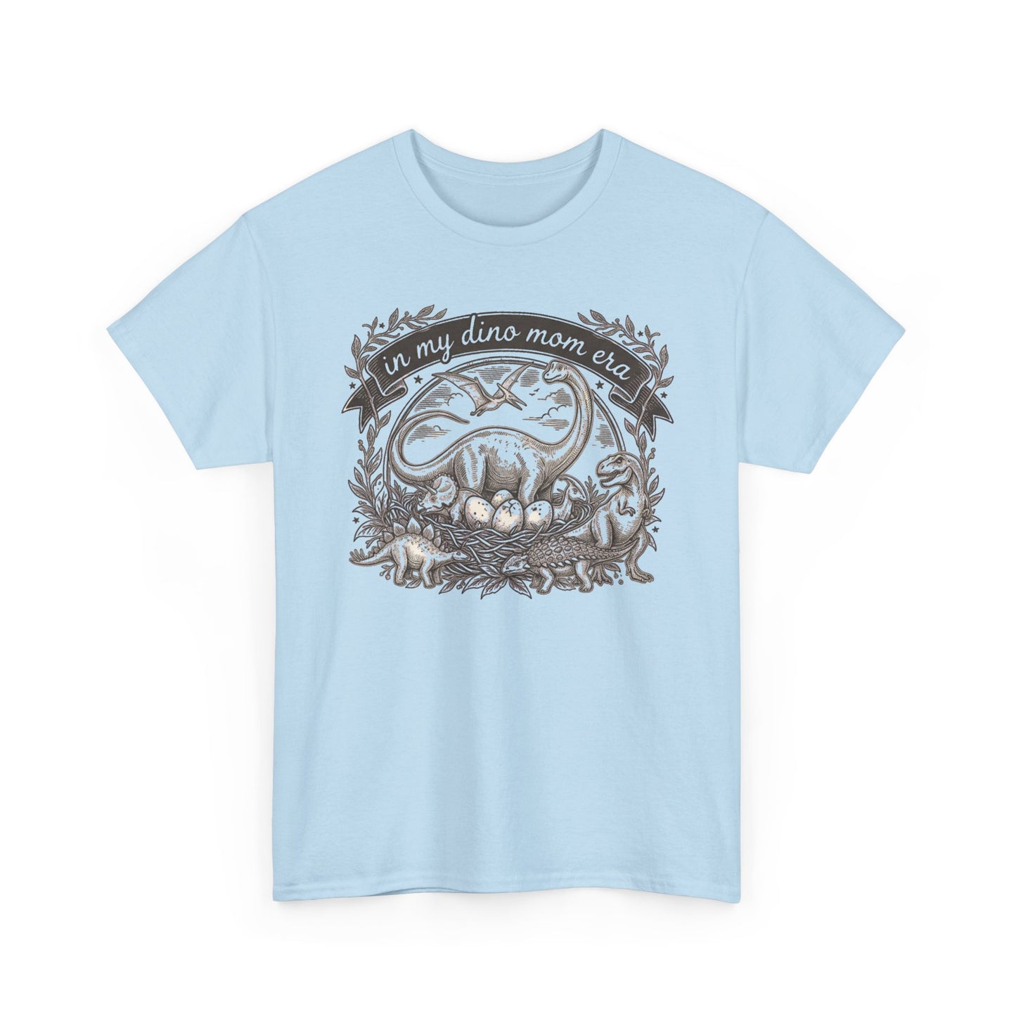 Dinosaur Mama Tee — “In My Dino Mom Era” Graphic T-Shirt