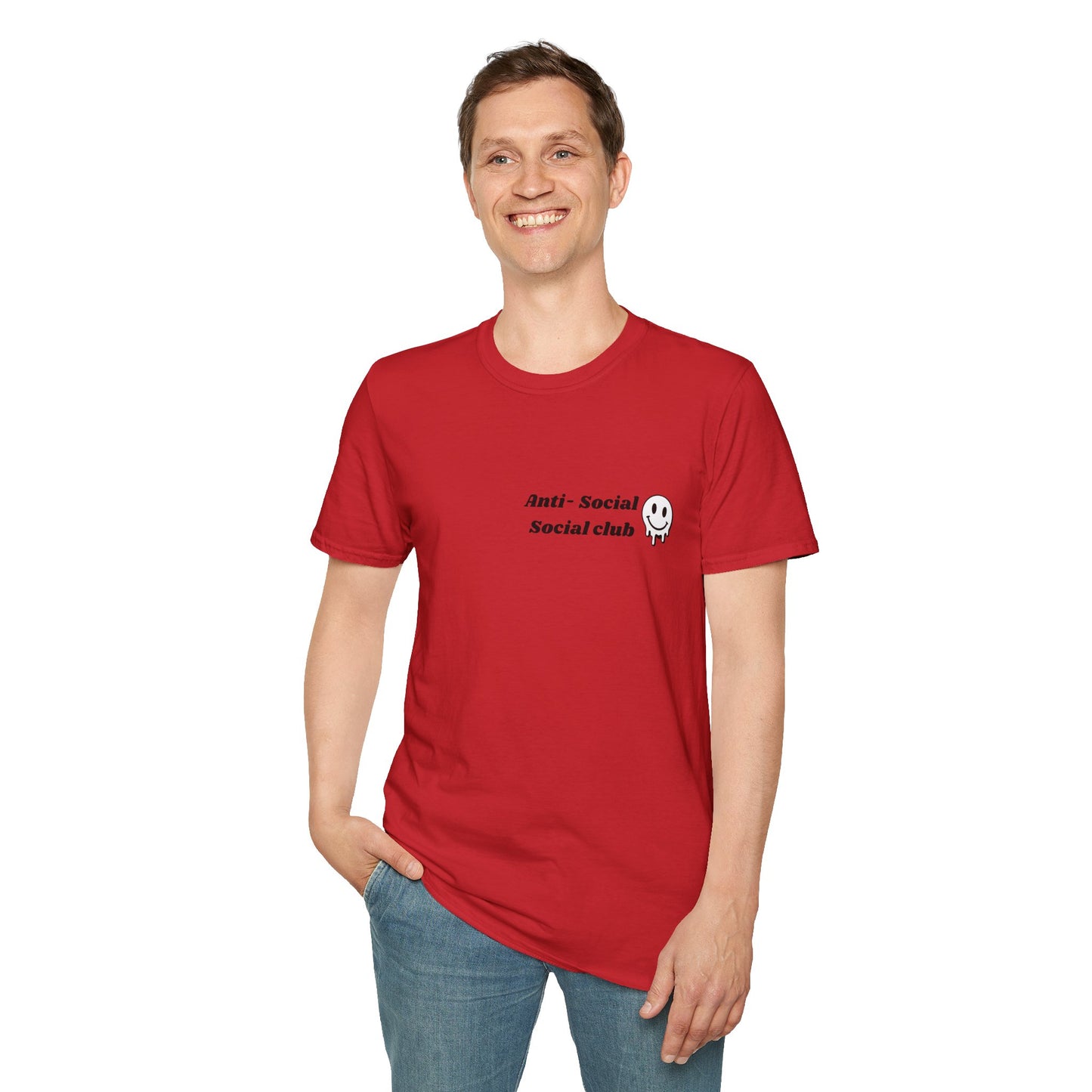Anti-Social Social Club T‑Shirt — Minimal Drip Logo Tee