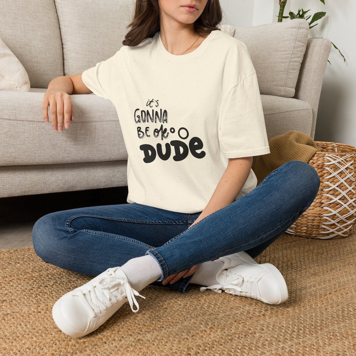 It's Gonna Be OK Dude T-Shirt — Casual Positive Message Tee