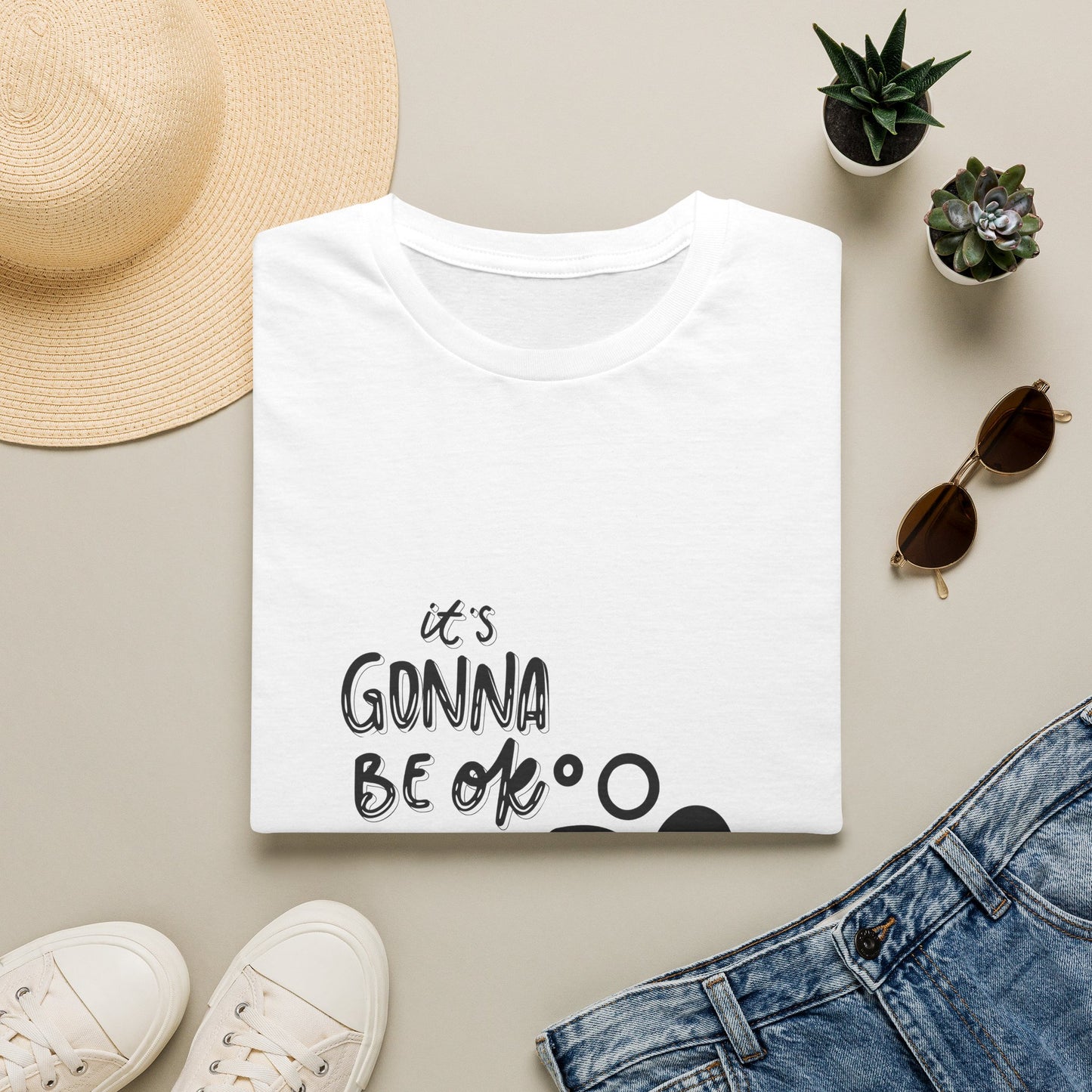 It's Gonna Be OK Dude T-Shirt — Casual Positive Message Tee