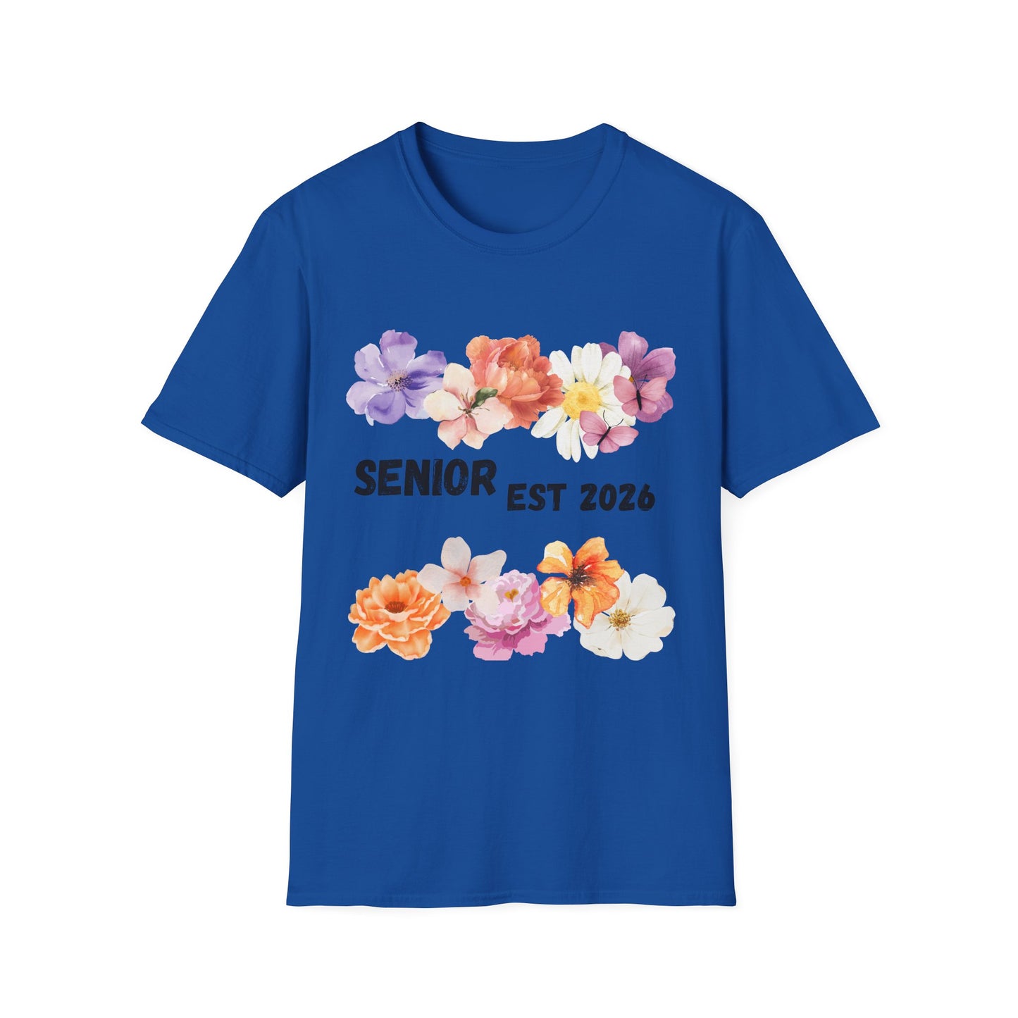 Senior Est. 2026 Floral T-Shirt