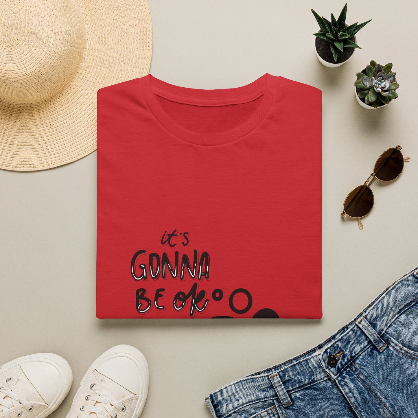 It's Gonna Be OK Dude T-Shirt — Casual Positive Message Tee