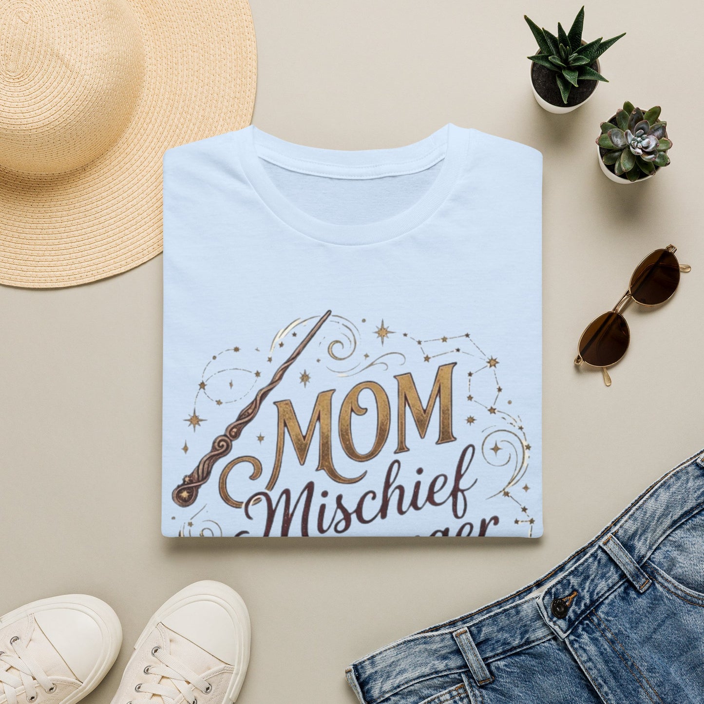Mom Mischief Manager T-Shirt — Funny Magical Mom Tee