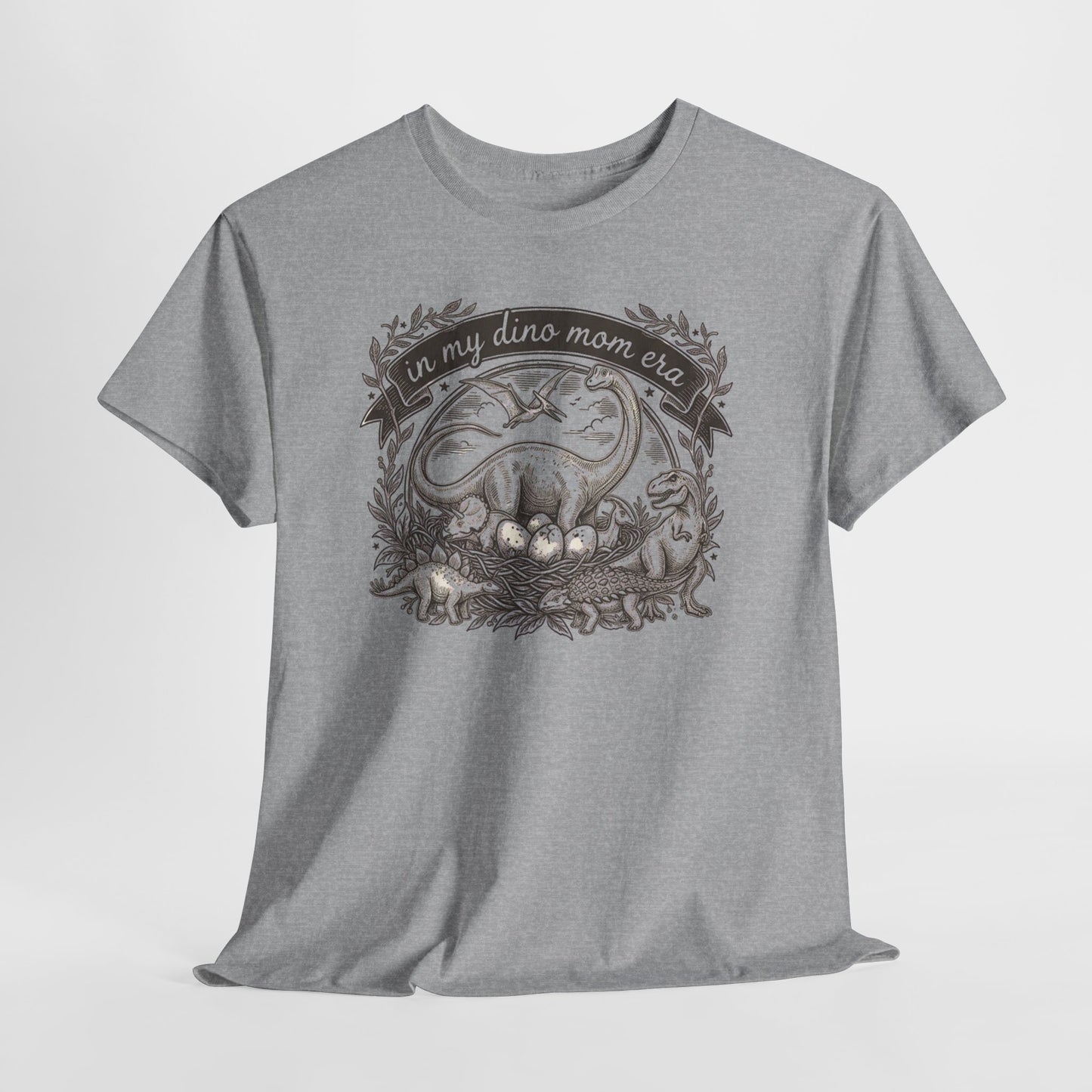 Dinosaur Mama Tee — “In My Dino Mom Era” Graphic T-Shirt