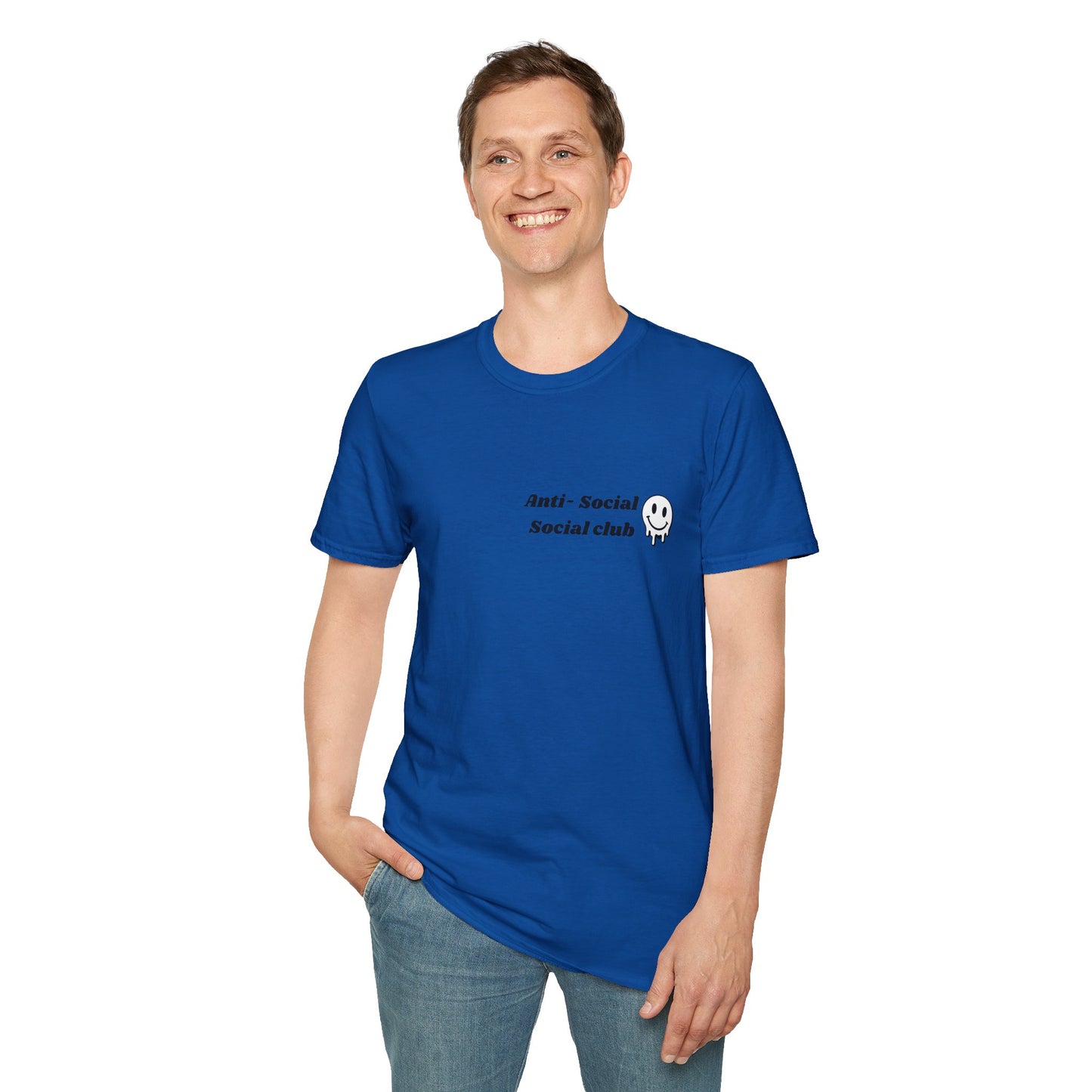 Anti-Social Social Club T‑Shirt — Minimal Drip Logo Tee