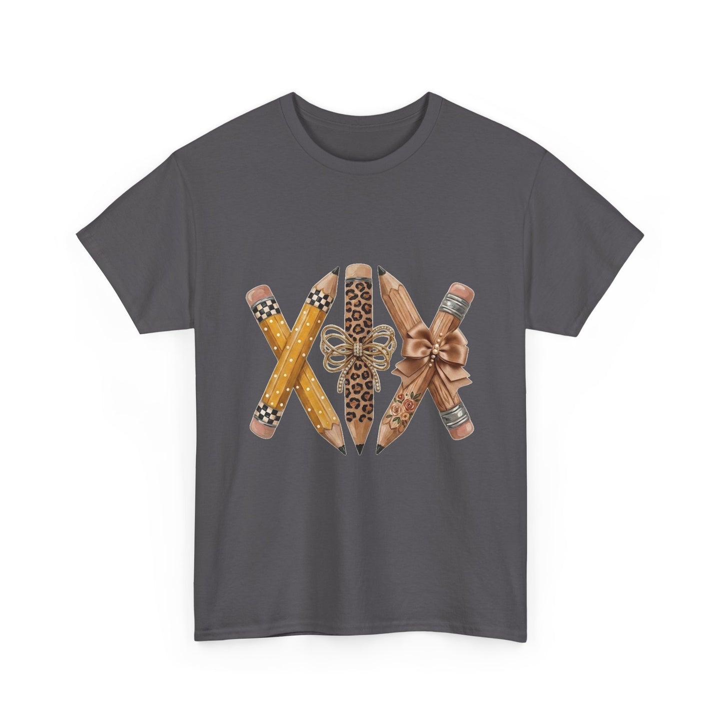 XXV Pencils Graphic Tee — Retro Pencil Art T-Shirt